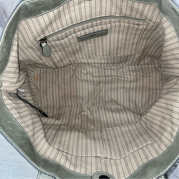 💚🩶Frye Melissa Shopper Bag Tote Carryall Shoulder Bag -FERN- $358 - Picture 15 of 15
